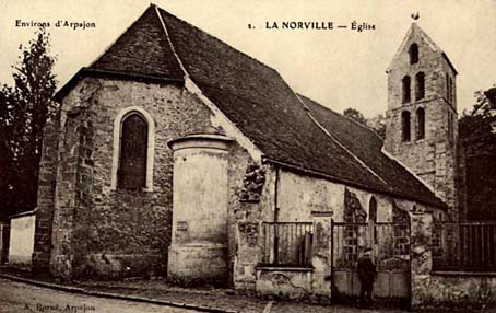 L'église de La Norville