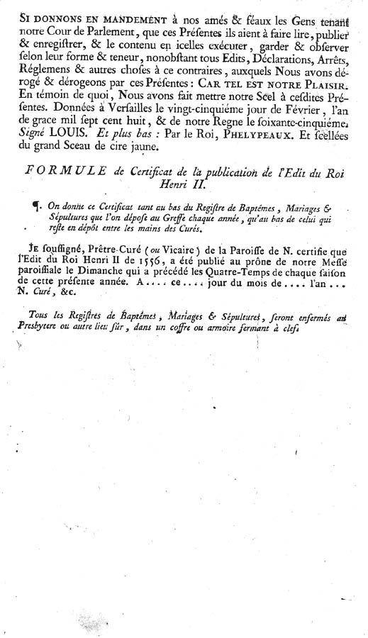 Édit d'Henri II de février 1556, page 4